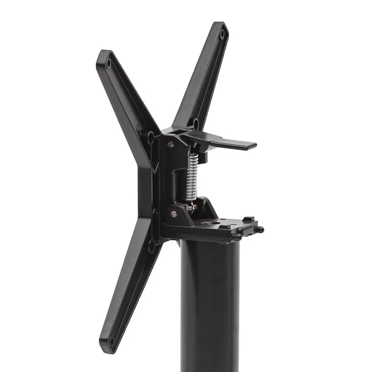 Restaurant Furniture Black French Bistro Table Legs Flip Top 4 Legs