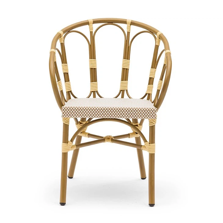 Aluminum Frame Textilene Restaurant Chair