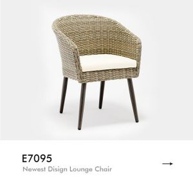 Outdoor-Bistrostühle im neuen Design